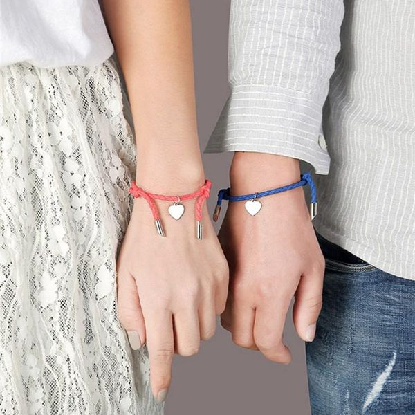 mkendn couples bracelets friend attract women men bracelet red blue rope weaving magnet attract long-distance love jewelry sqcnmc
mkendn couples bracelets friend attract women men bracelet red blue rope weaving magnet attract long-distance love jewelry sqcnmc