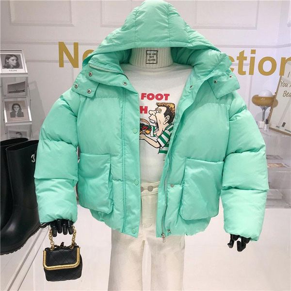 short hooded cotton padded jacket fashion women's bread and candy autumn / winter 2020 new loose thickening coat, Black
short hooded cotton padded jacket fashion women's bread and candy autumn / winter 2020 new loose thickening coat, Black