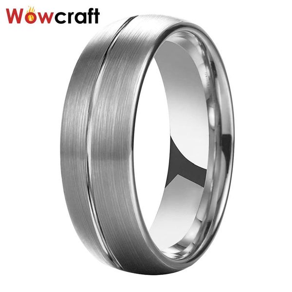 wedding rings 7mm gold/silver color tungsten for men women band grooved offset comfort fit domed, Slivery;golden
wedding rings 7mm gold/silver color tungsten for men women band grooved offset comfort fit domed, Slivery;golden