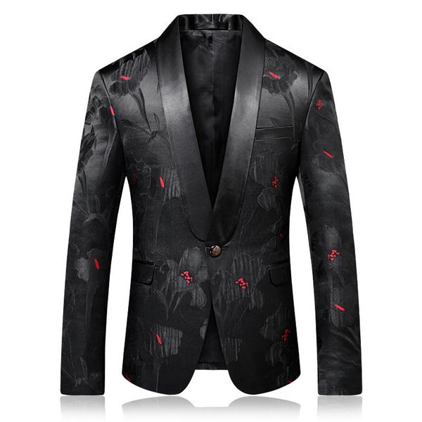 red dot print blazer luxury shawl collar mens blazer jacket stage costumes terno masculino wedding party stylish suit jacket, White;black
red dot print blazer luxury shawl collar mens blazer jacket stage costumes terno masculino wedding party stylish suit jacket, White;black