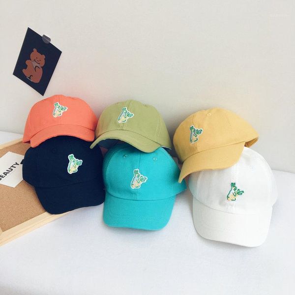 candy-colored carrot embroidery children's baseball cap all-match sunscreen duck tongue hat1, Blue;gray
candy-colored carrot embroidery children's baseball cap all-match sunscreen duck tongue hat1, Blue;gray