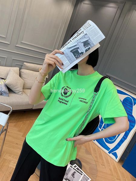 women's t-shirt correct version b family short sleeved women's t-shirt wheat world food program printed pure cotton letter loose r, White
women's t-shirt correct version b family short sleeved women's t-shirt wheat world food program printed pure cotton letter loose r, White