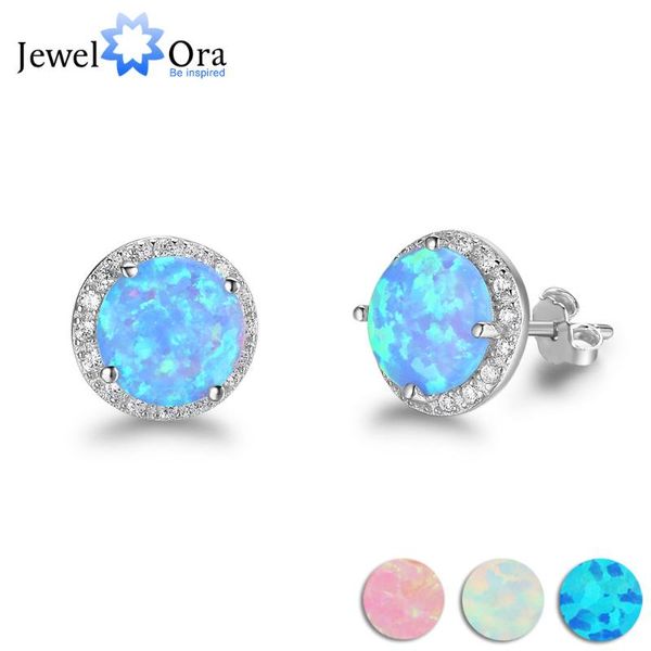 10mm blue opal stone 925 sterling silver stud earrings ocean style fashion earrings for women gift for her (jewelora ea102018, Golden;silver
10mm blue opal stone 925 sterling silver stud earrings ocean style fashion earrings for women gift for her (jewelora ea102018, Golden;silver