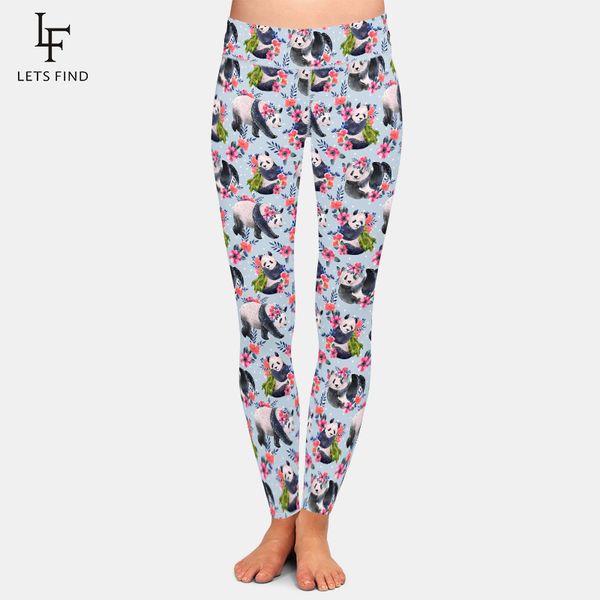 letsfind new cute pandas and flowers digital printing women high waist leggings fashion plus size elastic fitness leggings h1210, Black
letsfind new cute pandas and flowers digital printing women high waist leggings fashion plus size elastic fitness leggings h1210, Black