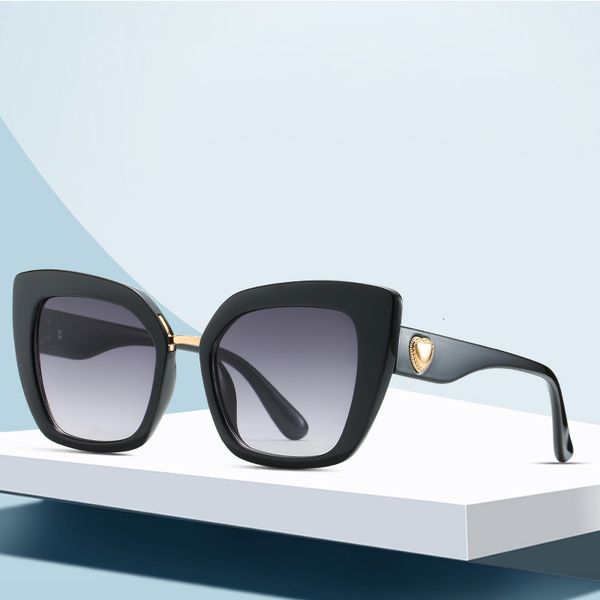 new personality box sunglasses 1909 love cat's eye sunglasses women's trendy sunglasses designer aws, White;black 
new personality box sunglasses 1909 love cat's eye sunglasses women's trendy sunglasses designer aws, White;black