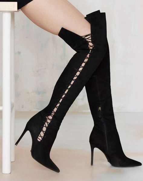 side elastic out horsemen women shoe-styling fine fake shoe knickers high-heeled on boots up to your knee yi7n, Black
side elastic out horsemen women shoe-styling fine fake shoe knickers high-heeled on boots up to your knee yi7n, Black