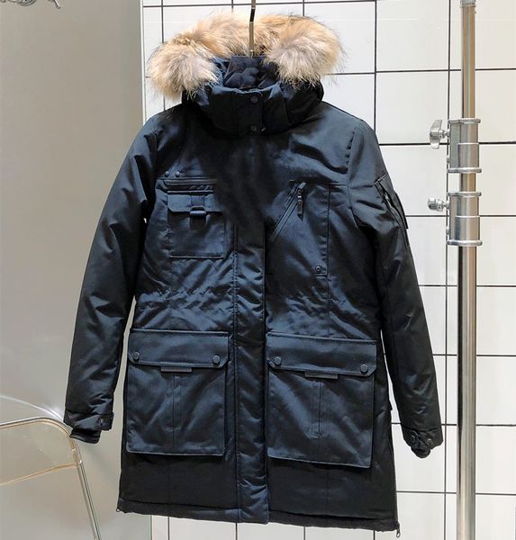 2020 winter new luxury design imported white goose down warm and comfortable lady down jacket super classic fur collar jacket ing, Black
2020 winter new luxury design imported white goose down warm and comfortable lady down jacket super classic fur collar jacket ing, Black