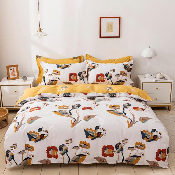 2021 blossom flowers bedding set king 100%cotton duvet cover bedclothes bed sheet american floral leaf home textile
2021 blossom flowers bedding set king 100%cotton duvet cover bedclothes bed sheet american floral leaf home textile