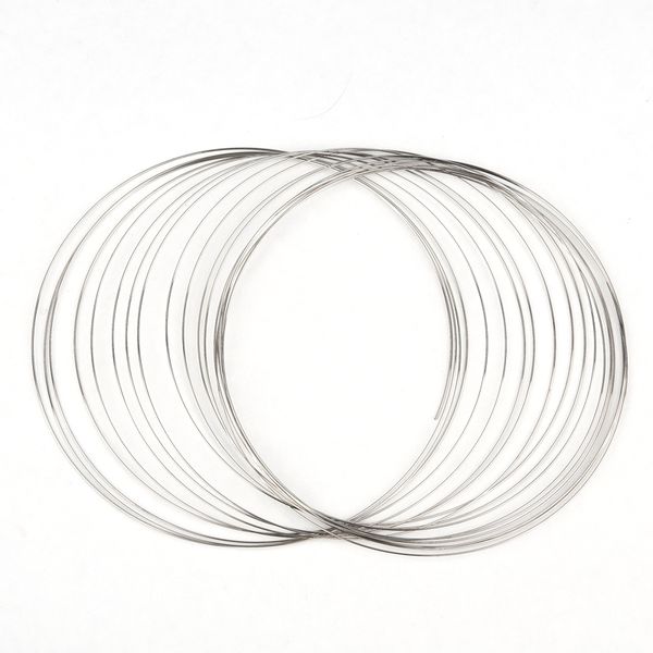 doreenbeads 100 loops memory beading wire for handmade necklace jewelry diy accessories steel wire jewelry findings 140mm 2012118950967, Black
doreenbeads 100 loops memory beading wire for handmade necklace jewelry diy accessories steel wire jewelry findings 140mm 2012118950967, Black