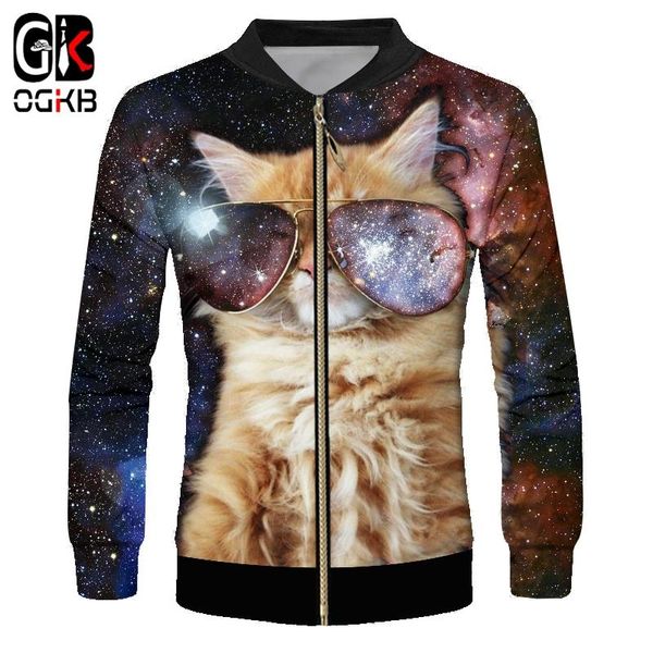 ogkb homme long sleeve zip jacket 3d coat print starry sky cat casual oversized costuming homme autumn winter coat, Black;brown
ogkb homme long sleeve zip jacket 3d coat print starry sky cat casual oversized costuming homme autumn winter coat, Black;brown
