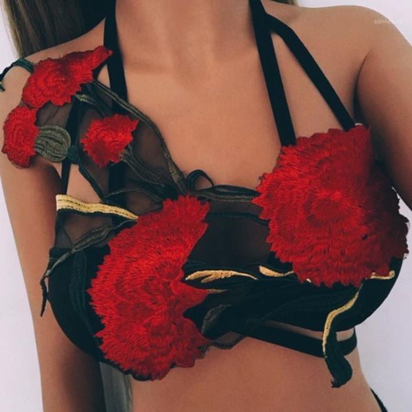 women underwear floral embroidery lingerie fashion women bra intimates accessories, Black;white
women underwear floral embroidery lingerie fashion women bra intimates accessories, Black;white