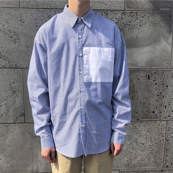 male vintage fashion youth shirts men korea japan streetwear casual loose stripe long sleeve shirts1, White;black
male vintage fashion youth shirts men korea japan streetwear casual loose stripe long sleeve shirts1, White;black