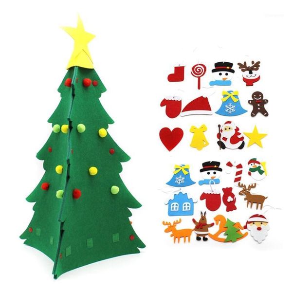 diy 3d felt christmas tree decoration santa claus ornaments kids new year gifts 425c1
diy 3d felt christmas tree decoration santa claus ornaments kids new year gifts 425c1