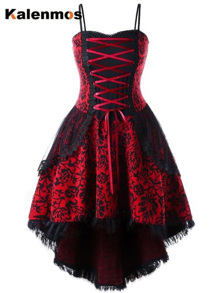 casual dresses kalenmos gothic vintage lace patchwork women dress plus size autumn goth bandage ladies spaghetti strap 5xl, Black;gray
casual dresses kalenmos gothic vintage lace patchwork women dress plus size autumn goth bandage ladies spaghetti strap 5xl, Black;gray