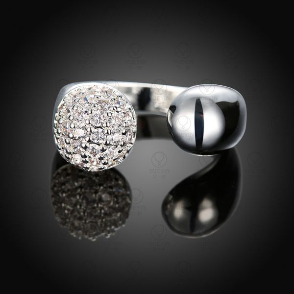 Lycani Women's Rings Crystal Open Silver Rings Fashion Jewelry New Products Accessories Proposal Engagement Wedding Anniversary Rings 
Lycani Women's Rings Crystal Open Silver Rings Fashion Jewelry New Products Accessories Proposal Engagement Wedding Anniversary Rings