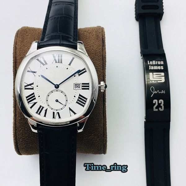 gs version wgnm0003 white date dial silver steel case cal.1904-ps mc automatic movement mens watch black leather strap designer watches, Slivery;brown
gs version wgnm0003 white date dial silver steel case cal.1904-ps mc automatic movement mens watch black leather strap designer watches, Slivery;brown