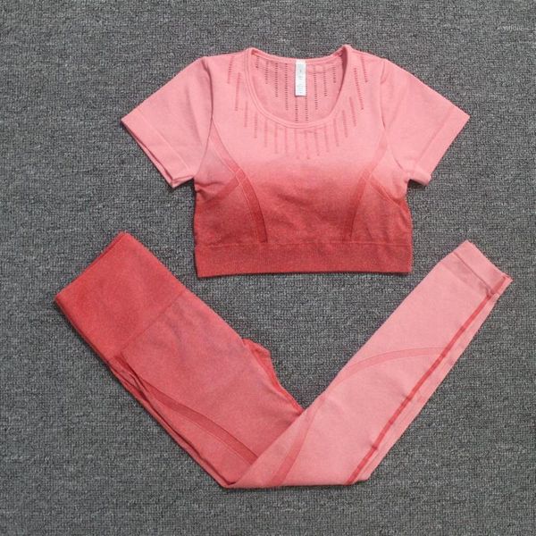 yoga outfits set sports gym clothing crop seamless sport leggings workout suit fitness sportswear active wear 2 pcs/set1, White;red
yoga outfits set sports gym clothing crop seamless sport leggings workout suit fitness sportswear active wear 2 pcs/set1, White;red