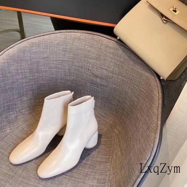 boots luxury women autumn retro real leather ankle elegant ladies super high heel fashion square toe zipper, Black
boots luxury women autumn retro real leather ankle elegant ladies super high heel fashion square toe zipper, Black