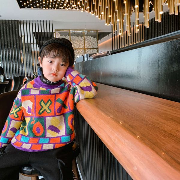 wear boys' im pullover 2020 new winter china universi children's korean sle baby knitwear fashion, Blue
wear boys' im pullover 2020 new winter china universi children's korean sle baby knitwear fashion, Blue