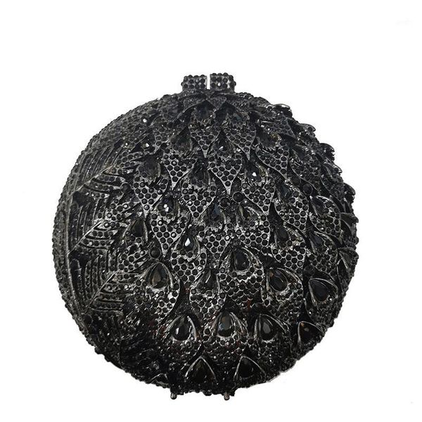 evening bags 2021 black rhinestone crystal clutches circle shape women clutch purse fashion ladies diamond handbags1
evening bags 2021 black rhinestone crystal clutches circle shape women clutch purse fashion ladies diamond handbags1