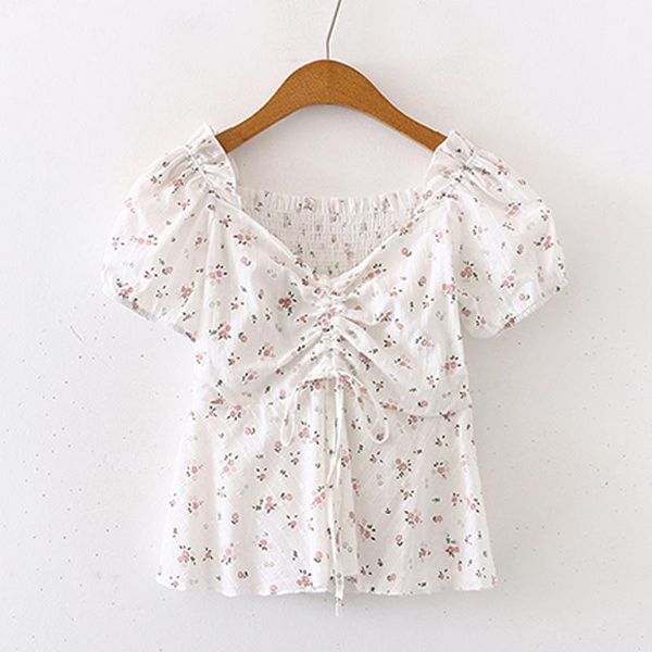 women's blouses sweet floral word shoulder bubble sleeve short spring and summer 2020 new women shirt fashion korean blouse1, White
women's blouses sweet floral word shoulder bubble sleeve short spring and summer 2020 new women shirt fashion korean blouse1, White