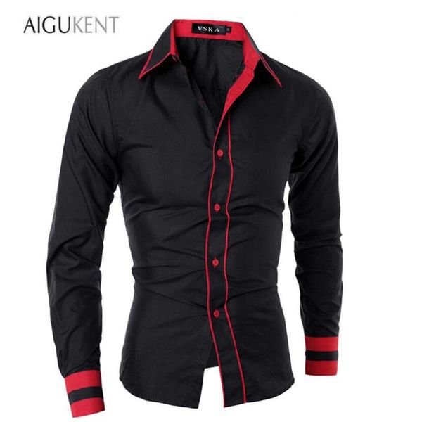 men's casual shirts 2021 tall quality menswear brand long sleeved shirt solid color slim clothes camisa masculina chemise homme heren, White;black
men's casual shirts 2021 tall quality menswear brand long sleeved shirt solid color slim clothes camisa masculina chemise homme heren, White;black