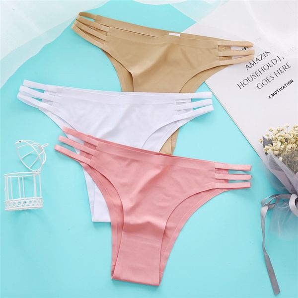 panties women comfort seamless female t-back solid soft g-string thong for woman underwear ice silk, Black;white
panties women comfort seamless female t-back solid soft g-string thong for woman underwear ice silk, Black;white