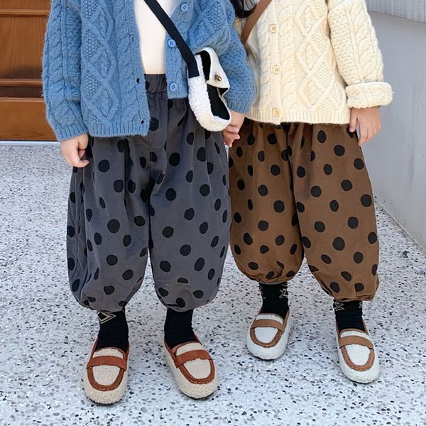 autumn boys girls fashion loose dot hip pants kids casual ankle-length oversized trousers 1-7y lj201127, Blue
autumn boys girls fashion loose dot hip pants kids casual ankle-length oversized trousers 1-7y lj201127, Blue