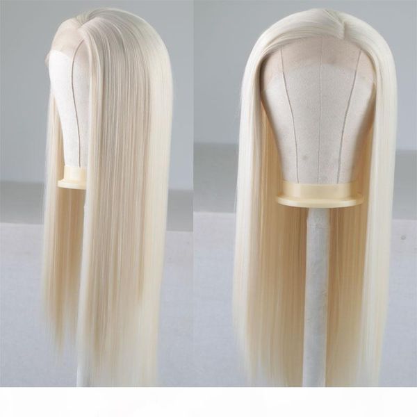 blonde long straight 13*3 inch synthetic lace front wig heat resistant fiber hair side parting for women girls wigs, Black
blonde long straight 13*3 inch synthetic lace front wig heat resistant fiber hair side parting for women girls wigs, Black