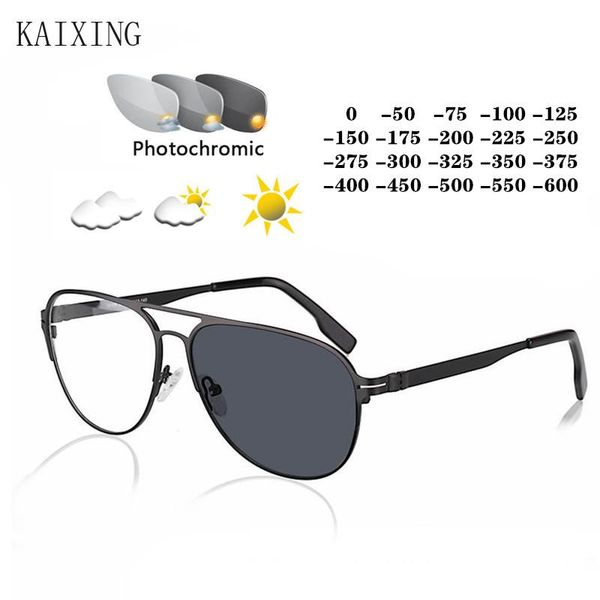 kaixing pchromic sunglasses men women alloy discoloration nearsight myopia glasses prescription eyeglasses, White;black
kaixing pchromic sunglasses men women alloy discoloration nearsight myopia glasses prescription eyeglasses, White;black