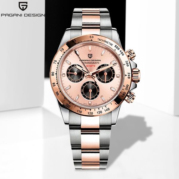 new men's watches pagani design quartz business gold wristwatch men fashion sport chronograph steel clock relogio masculino 2020 t20040, Slivery;brown
new men's watches pagani design quartz business gold wristwatch men fashion sport chronograph steel clock relogio masculino 2020 t20040, Slivery;brown