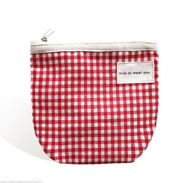 10pcs women canvas make up coin money card lipstick storage coin purse bags portable pouch, Red;black
10pcs women canvas make up coin money card lipstick storage coin purse bags portable pouch, Red;black