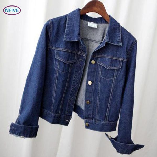 nfive brand 2020 woman solid jean jackets new fashion winter long sleeved cardigan jacket all-match wide-waisted casual coat, Black;brown
nfive brand 2020 woman solid jean jackets new fashion winter long sleeved cardigan jacket all-match wide-waisted casual coat, Black;brown
