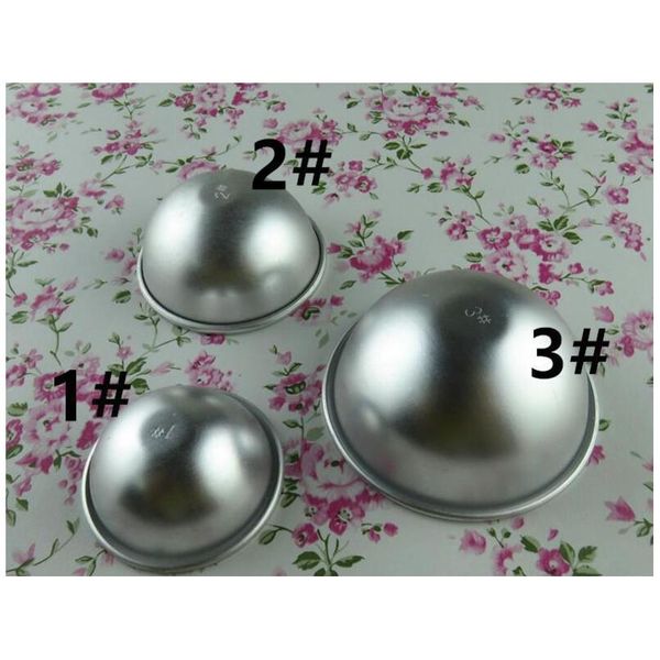 3d aluminum alloy ball sphere bath bomb mold cake baking pastry mould 300pcs/lot in jllrno home003
3d aluminum alloy ball sphere bath bomb mold cake baking pastry mould 300pcs/lot in jllrno home003