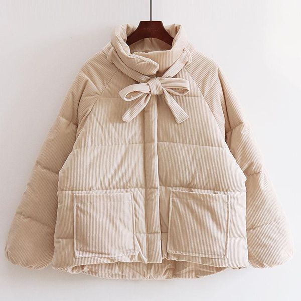 2020 winter clothes women corduroy thick warm short parkas women fashion coats elegant bow cotton jackets female ladies l651, Black
2020 winter clothes women corduroy thick warm short parkas women fashion coats elegant bow cotton jackets female ladies l651, Black
