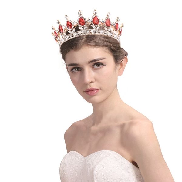 new elegant crystal bridal princess crown classic gold queen tiaras and crowns for women wedding hair jewelry accessories y200409, Slivery;golden
new elegant crystal bridal princess crown classic gold queen tiaras and crowns for women wedding hair jewelry accessories y200409, Slivery;golden