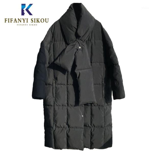 women's down & parkas women winter jacket fashion oversized cotton coat casual thick warm overcoat long parka with scarf1, Black
women's down & parkas women winter jacket fashion oversized cotton coat casual thick warm overcoat long parka with scarf1, Black