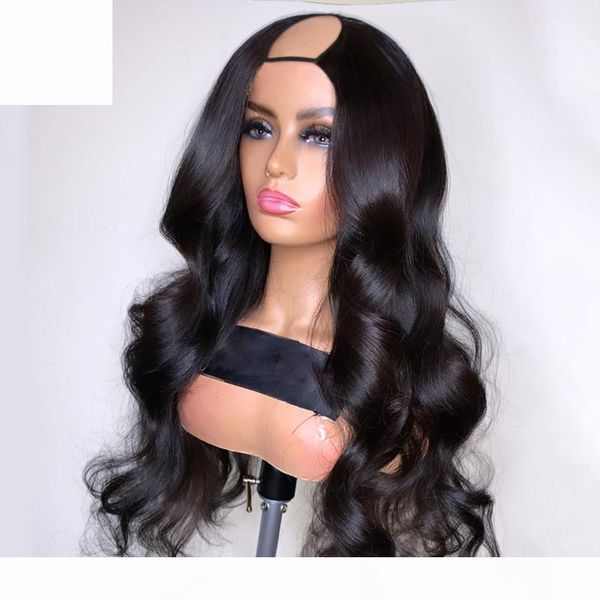 body wave 1*3 u part wig human hair for black women 180 density middle right left human hair wig brazilian remy black color, Black;brown
body wave 1*3 u part wig human hair for black women 180 density middle right left human hair wig brazilian remy black color, Black;brown