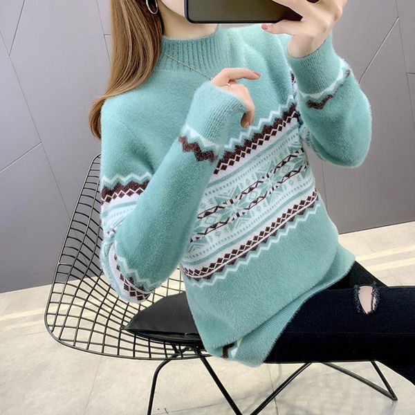 warm winter striped women knitted pullover sweater long sleeve turtle neck fashion pull jumpers female, White;black
warm winter striped women knitted pullover sweater long sleeve turtle neck fashion pull jumpers female, White;black