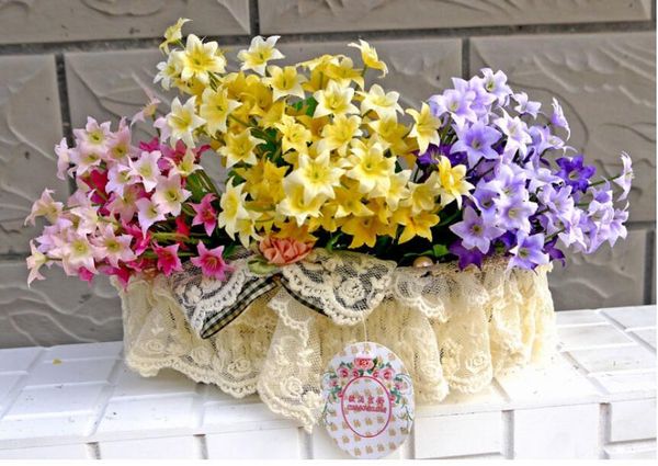decorative flowers & wreaths artificial arrangement 5 branches pink/purple home wedding decoration diy paty decortive
decorative flowers & wreaths artificial arrangement 5 branches pink/purple home wedding decoration diy paty decortive