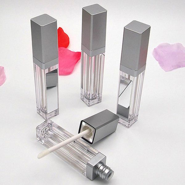 storage bottles & jars 7.5ml empty makeup diy lip gloss bottle black/silver square tube with led light mirror labial glair
storage bottles & jars 7.5ml empty makeup diy lip gloss bottle black/silver square tube with led light mirror labial glair