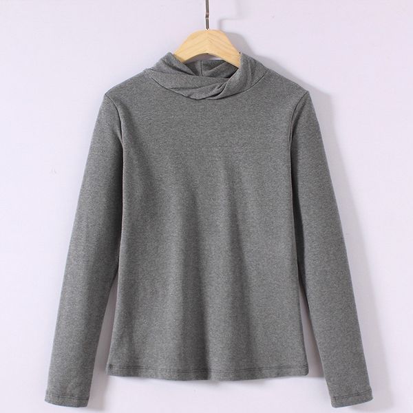 2021 new color 25 new female shirt high autumn turtleneck winter casual cotton shirts thin plus size femme wxf691 zvhs, White
2021 new color 25 new female shirt high autumn turtleneck winter casual cotton shirts thin plus size femme wxf691 zvhs, White