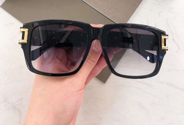 yellow gold black square sunglasses 402 grey gradient men sun glasses shades uv400 protection with box, White;black
yellow gold black square sunglasses 402 grey gradient men sun glasses shades uv400 protection with box, White;black