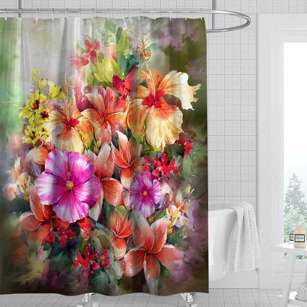 занавески для душа для ванной комнаты водонепроницаемый полиэстер ванна занавес для ванны 3d печатные цветы декор ванной комнаты с 12 крючка
занавески для душа для ванной комнаты водонепроницаемый полиэстер ванна занавес для ванны 3d печатные цветы декор ванной комнаты с 12 крючка