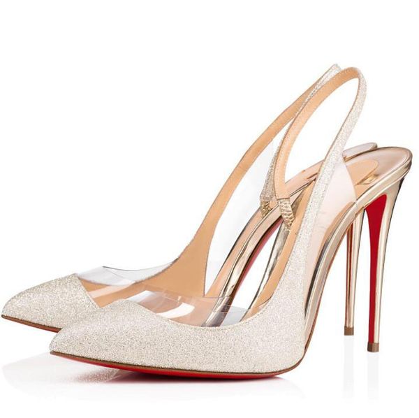 elegant optiglitter sandals luxurious brands red bottom women's high heels ankle strap summer sandalias ladies stiletto heels party,wed, Black
elegant optiglitter sandals luxurious brands red bottom women's high heels ankle strap summer sandalias ladies stiletto heels party,wed, Black