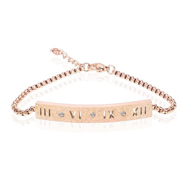charm bracelets rir arrived fashion bar shape pendant cut out roman numerals gold color wedding women bracelet in stainless steel, Golden;silver
charm bracelets rir arrived fashion bar shape pendant cut out roman numerals gold color wedding women bracelet in stainless steel, Golden;silver