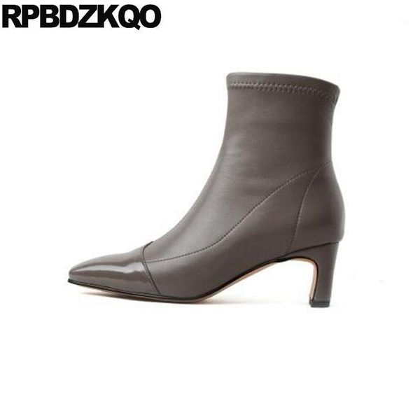 boots chunky short women ankle medium heel square toe female fur 2021 grey shoes slip on patent leather block gray1, Black
boots chunky short women ankle medium heel square toe female fur 2021 grey shoes slip on patent leather block gray1, Black