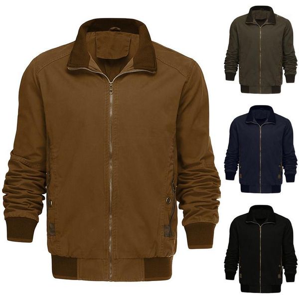 2020 jaycosin wholesale men autumn winter casual slim long seeve collar jackets coat warm outerwear size with, Black;brown
2020 jaycosin wholesale men autumn winter casual slim long seeve collar jackets coat warm outerwear size with, Black;brown