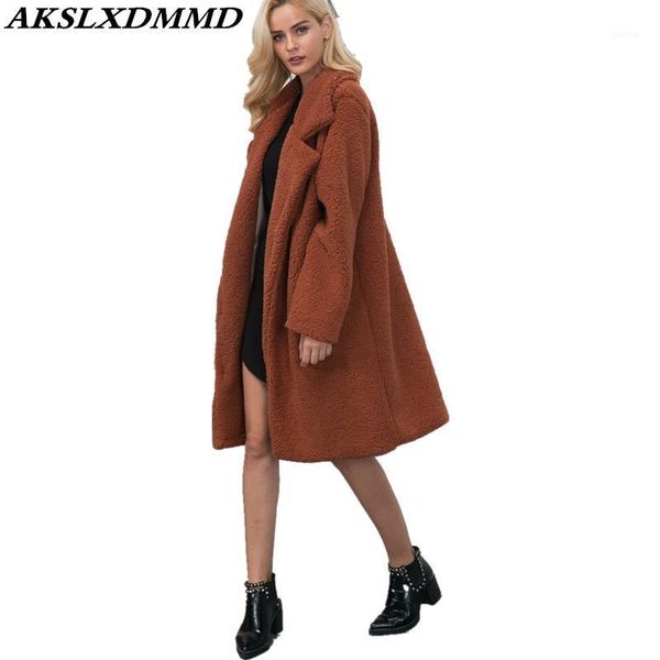 women's fur & faux 2021 autumn winter women coat fashion casual temperament slim long outerwear solid warm jacket cw0341, Black
women's fur & faux 2021 autumn winter women coat fashion casual temperament slim long outerwear solid warm jacket cw0341, Black