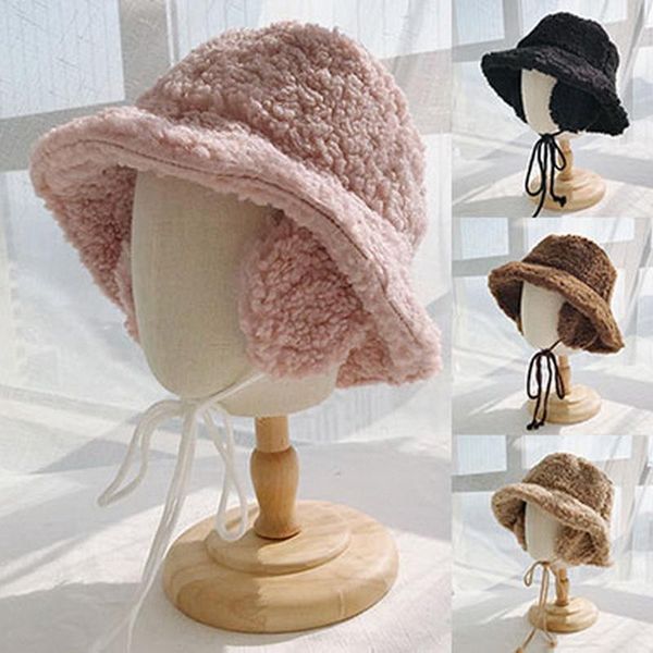 wide brim hats women hat fur lambswool winter for outdoor sunscreen sun with earmuffs solid color thick warm fisherman caps, Blue;gray
wide brim hats women hat fur lambswool winter for outdoor sunscreen sun with earmuffs solid color thick warm fisherman caps, Blue;gray